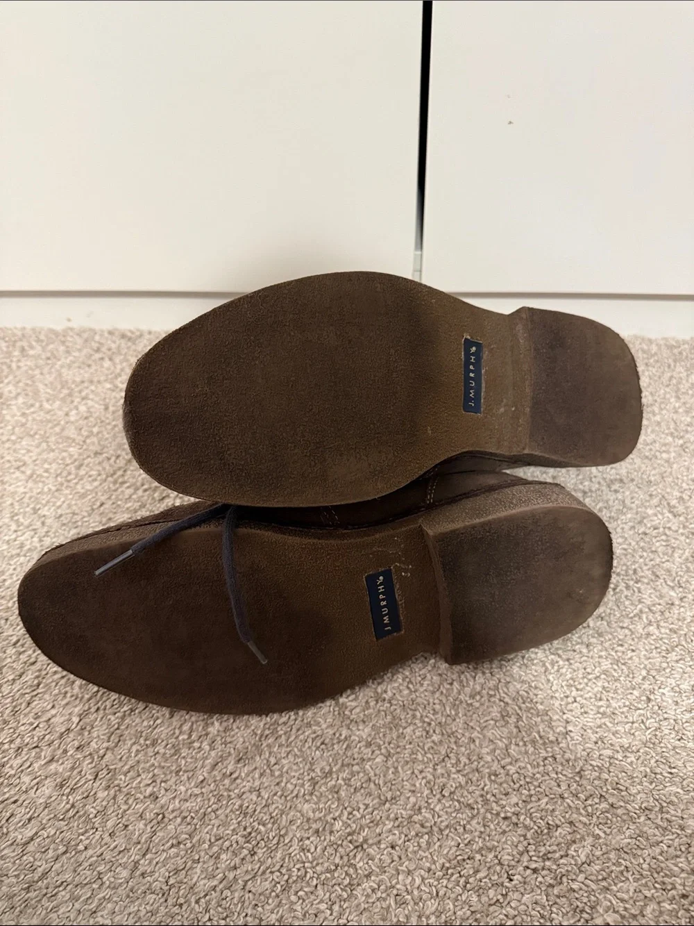 Johnston & Murphy Brown Suede Chukka Boots